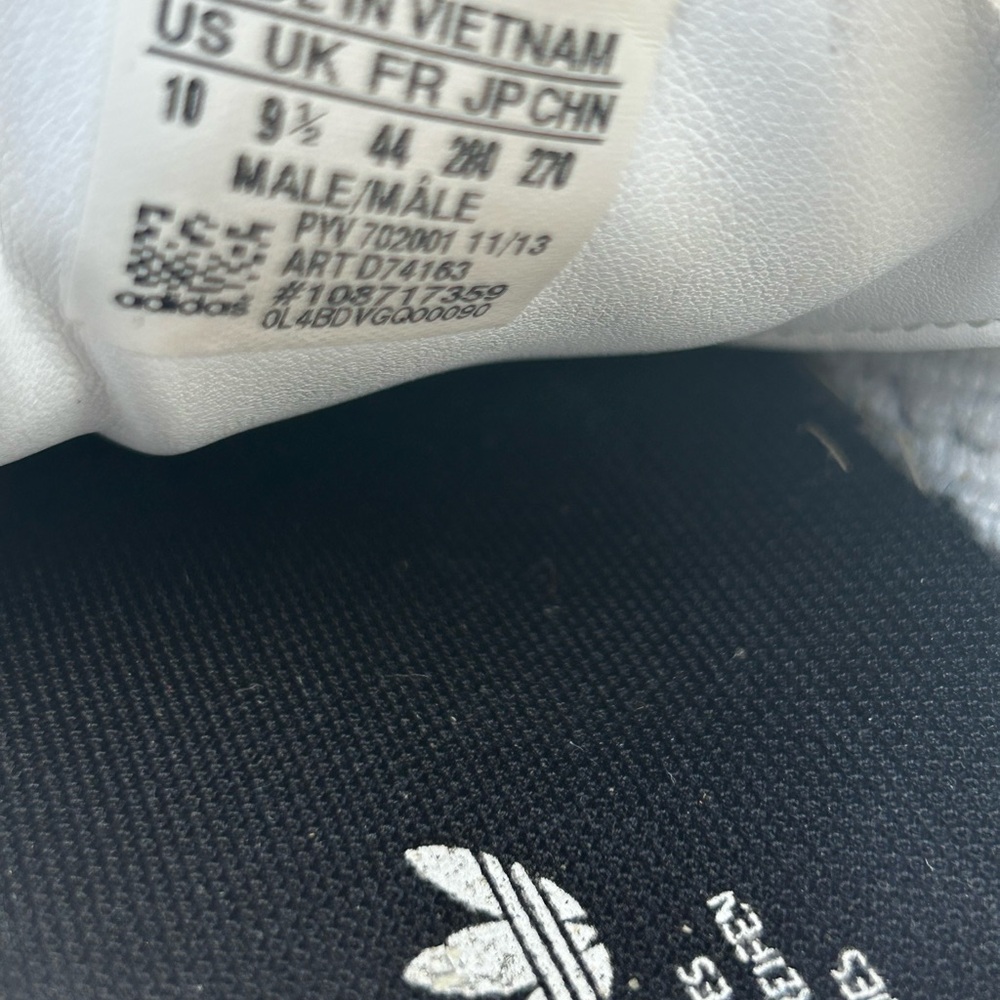 Adidas Samoa Classic Retro White Leather (Men’s 10) - Picture 13 of 14